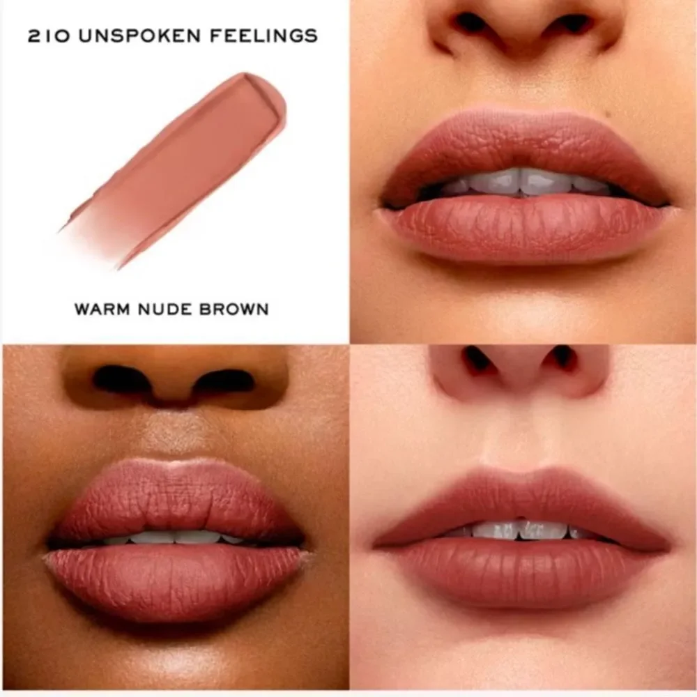 New Unused Lancôme L'ABSOLU ROUGE Intimate Matte Lipstick - Unspoken Feelings💄